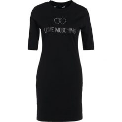 Odzież damska: Love Moschino Sukienka z dżerseju black