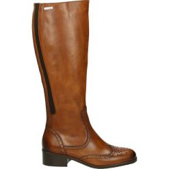 Kozaki - 1962 PEL CUOI. Brązowe buty zimowe damskie Venezia, ze skóry. Za 539,00 zł.