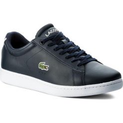 Sneakersy LACOSTE - Carnaby Evo Bl 1 Spm 7-33SPM1002003 Nvy. Niebieskie sneakersy męskie Lacoste, na co dzień, bez wzorów, ze skóry ekologicznej, eleganckie, bez zapięcia. W wyprzedaży za 369,00 zł.
