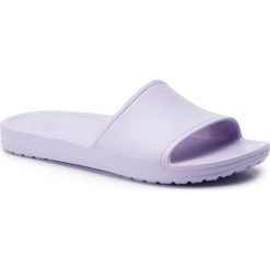 Klapki CROCS - Sloane Slide W 205742 Lavender. Fioletowe klapki damskie Crocs, bez wzorów, z tworzywa sztucznego, bez obcasa. Za 99,00 zł.