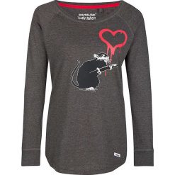 Koszulka w kolorze szarym. Szare t-shirty męskie z nadrukiem marki Homebase, Tuffskull & Soulstar, s, z okrągłym kołnierzem. W wyprzedaży za 106,95 zł.