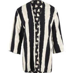 Kurtki dziewczęce: Noé & Zoë KIMONO Ponczo black feather