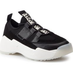 Sneakersy NAPAPIJRI - Blanche N0YJTW Mix Black 041. Czarne półbuty damskie Napapijri, ze skóry. W wyprzedaży za 499,00 zł.