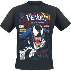 Venom (Marvel) Lethal Protector T-Shirt czarny. Czarne t-shirty męskie Venom (Marvel), l, z motywem z bajki. Za 74,90 zł.