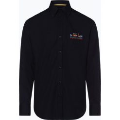 Paul & Shark - Koszula męska, niebieski. Niebieskie koszule męskie Paul & Shark, m, z haftami, z bawełny, bez kołnierzyka, bez rękawów. Za 599,95 zł.