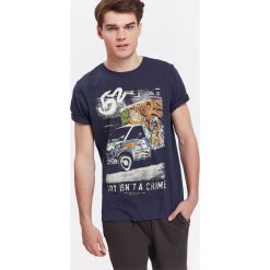 T-shirty męskie z nadrukiem: T-SHIRT MĘSKI Z NADRUKIEM