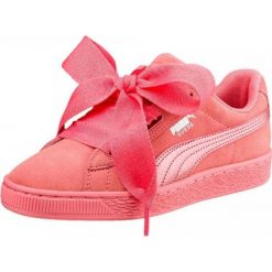 BUTY SUEDE HEART. Trampki i tenisówki damskie Puma, bez wzorów, bez zapięcia. Za 299,99 zł.