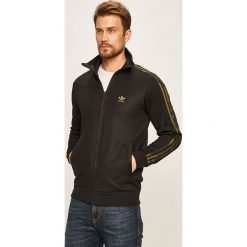 Adidas Originals - Bluza. Czarne bluzy męskie adidas Originals, s, z aplikacjami, z elastanu, z kapturem, bez rękawów, bez kaptura. Za 299,90 zł.