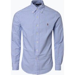 Polo Ralph Lauren - Koszula męska – Slim Fit, niebieski. Niebieskie koszule męskie Polo Ralph Lauren, s, w kratkę, z bawełny, polo, bez rękawów. Za 499,95 zł.