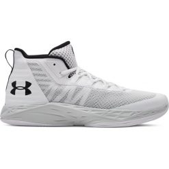Under Armour Jet Mid Basketball Tenisówki Biały. Białe trampki męskie Under Armour, bez wzorów, z materiału, bez zapięcia. Za 378,95 zł.