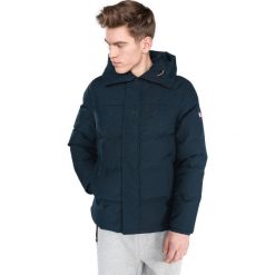 Tommy Hilfiger Kurtka Niebieski. Niebieskie płaszcze męskie TOMMY HILFIGER, xl, bez wzorów, z poliesteru, bez kaptura. Za 1894,95 zł.
