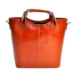 Torebki klasyczne damskie: Torba skórzana Gabriella Camel