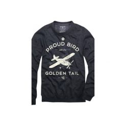 PROUD BIRD. Czarne bluzy męskie Ninety eight clothing, s, bez wzorów, z okrągłym kołnierzem, bez rękawów, bez kaptura. Za 140,00 zł.