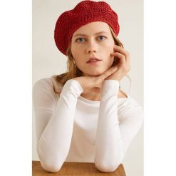 Mango - Top. Białe topy damskie marki Mango, s, z elastanu, z dekoltem w łódkę. Za 69,90 zł.