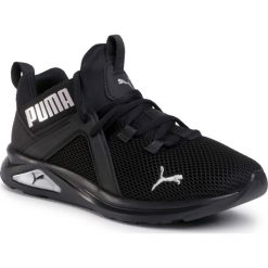 Buty PUMA - Enzo 2 Wn's 193256 07 Puma Black/Metallic Silver. Czarne buty sportowe damskie Puma, bez wzorów, ze skóry ekologicznej, sportowe, do biegania. Za 299,99 zł.