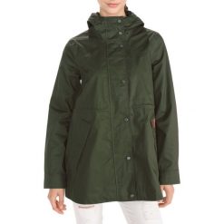 Hunter Płaszcz Zielony. Zielone kurtki damskie Hunter, m, bez wzorów, z bawełny. Za 1136,95 zł.