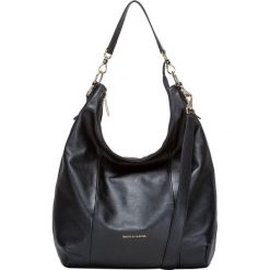 Smith & Canova torebka czarna. Czarne torebki klasyczne damskie Smith & Canova, bez wzorów, ze skóry, bez dodatków. Za 799,00 zł.