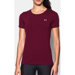 Under Armour Koszulka damska UA HG Armour SS Bordowa r. M (1285637-923). Czerwone topy sportowe damskie marki Under Armour, m. Za 82,99 zł.