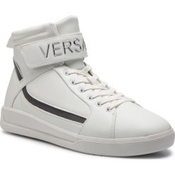 Sneakersy VERSACE JEANS - E0YTBSH5 70934 003. Białe sneakersy męskie Versace Jeans, na co dzień, z aplikacjami, z jeansu, bez zapięcia. W wyprzedaży za 449,00 zł.