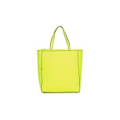 Torby shopper André LUMIERE. Żółte torby damskie na zakupy Andre, bez wzorów, bez dodatków. Za 153,30 zł.