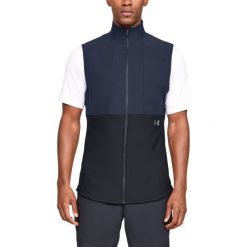 Under Armour Vanish Hybrid Kamizelka Czarny Niebieski. Niebieskie płaszcze męskie Under Armour, na wiosnę, s, bez wzorów, z elastanu, bez kaptura. Za 326,95 zł.