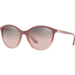 Vogue Eyewear - Okulary. Różowe okulary przeciwsłoneczne damskie marki VOGUE Eyewear, okrągłe. W wyprzedaży za 399,90 zł.
