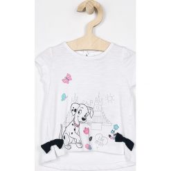 Blukids - Top dziecięcy 68-98 cm. Szare topy damskie marki Blukids, z nadrukiem, z bawełny, z okrągłym kołnierzem. Za 49,90 zł.