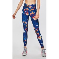 Desigual Sport - Legginsy. Niebieskie legginsy sportowe damskie marki Desigual Sport, s, z elastanu. Za 299,90 zł.