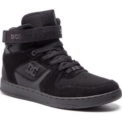 Sneakersy DC - Pensford ADYS400038 Black/Black/Black(3Bk). Czarne sneakersy męskie DC, na co dzień, bez wzorów, ze skóry, eleganckie, bez zapięcia. W wyprzedaży za 259,00 zł.