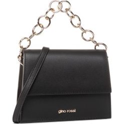 Torebka GINO ROSSI - RL0512 Black. Czarne torebki klasyczne damskie Gino Rossi, bez wzorów, ze skóry, klasyczne, bez dodatków. Za 259,99 zł.