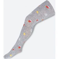 Coccodrillo - Rajstopy dziecięce 80-128 cm. Szare skarpetki dziewczęce COCCODRILLO, bez wzorów, z elastanu. Za 21,90 zł.