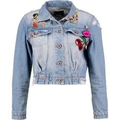 Kurtki damskie: Fracomina Kurtka jeansowa brokenbleached