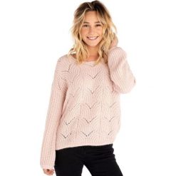 Rip Curl sweter damski Lounis Crew Sweater XL jasnoróżowy. Różowe swetry damskie Rip Curl, xl, bez wzorów, bez rękawów, bez kaptura. Za 309,00 zł.