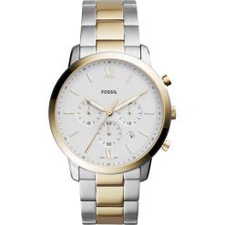 Zegarek FOSSIL - Neutra Chrono FS5385 2-Tone/Gold. Szare zegarki męskie marki Fossil, ze stali. W wyprzedaży za 579,00 zł.