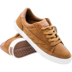 HI-TEC Natib Light Brown 43. Brązowe buty sportowe męskie Hi-tec, z zamszu, bez zapięcia, tenisowe. W wyprzedaży za 219,00 zł.