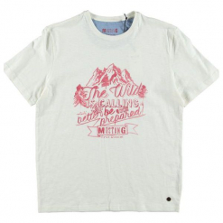 Mustang T-Shirt Męski, L, Kremowy. Białe t-shirty męskie z nadrukiem Mustang, m, z bawełny. Za 148,00 zł.