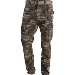 Bojówki męskie: Schott NYC TRRANGER Bojówki camo khaki