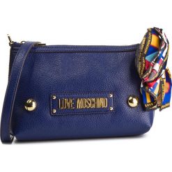 Torebka LOVE MOSCHINO - JC4043PP17LD0750 Blu. Niebieskie listonoszki damskie marki Love Moschino, ze skóry ekologicznej. Za 589,00 zł.