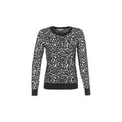 Swetry MICHAEL Michael Kors ANIMAL JACQD LS CREW. Czarne swetry damskie marki MICHAEL Michael Kors, xl, bez wzorów, bez rękawów, bez kaptura. Za 655,20 zł.