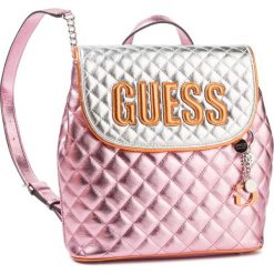 Plecak Guess Brielle (ML) HWML75 81320. Różowe plecaki damskie Guess, z aplikacjami. W wyprzedaży za 529,00 zł.