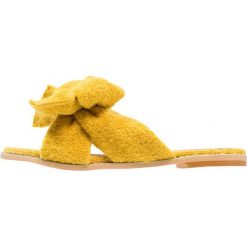 Klapki damskie: Lost Ink CLOVE BOW FLAT Klapki mustard