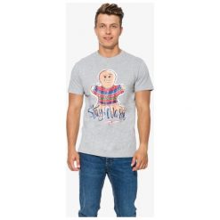 Feewear Koszulka Ss Cookie , szary, rozmiar XXL. Szare koszulki męskie Feewear, xxl, z nadrukiem, z bawełny, wizytowe, bez kołnierzyka, bez rękawów. W wyprzedaży za 47,99 zł.