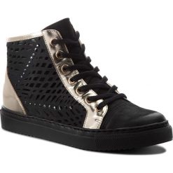 Sneakersy CARINII - B4321 360-J16-000-B67. Czarne sneakersy damskie Carinii, z nubiku. W wyprzedaży za 239,00 zł.