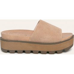 Medicine - Klapki skórzane Boho Breeze. Klapki damskie MEDICINE, bez wzorów, ze skóry, bez obcasa, na obcasie. Za 149,90 zł.