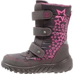 Richter Śniegowce steel/fuchsia. Szare kozaki dziewczęce marki Richter, z tworzywa sztucznego. W wyprzedaży za 194,35 zł.
