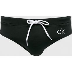 Calvin Klein Jeans - Kąpielówki. Czarne kąpielówki męskie marki Calvin Klein Jeans, s, bez wzorów, z elastanu. Za 179,90 zł.