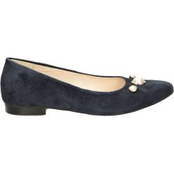 Baleriny - 1114 CAM BLU. Czarne baleriny damskie lakierowane Venezia, ze skóry. Za 169,00 zł.