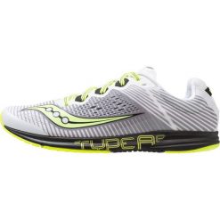 Saucony TYPE A Obuwie do biegania startowe white/black/citron. Białe buty do biegania męskie Saucony, z materiału. Za 509,00 zł.