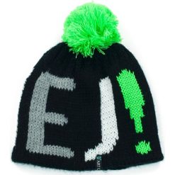 Czapka damska HEJ! czarno zielona. Szare czapki zimowe damskie marki Art of Polo, z wełny. Za 36,52 zł.