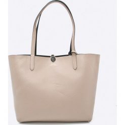 Lauren Ralph Lauren - Torebka. Szare torebki klasyczne damskie marki Lauren Ralph Lauren, z materiału, duże. Za 769,90 zł.